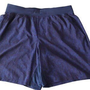 Lululemon T.H.E Short 7" Linerless True Navy Gravel Dust GDTV men's Large